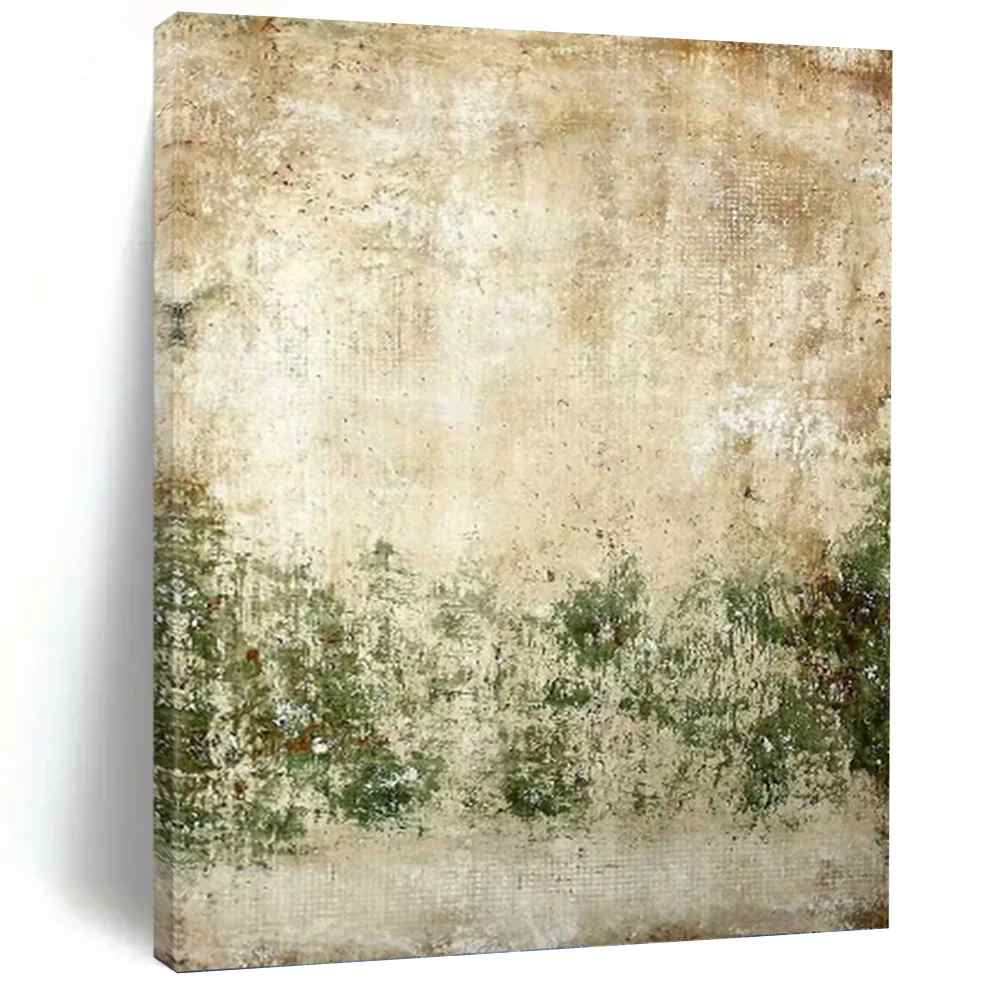 Bedroom Scenic Textured - big modern art for loft
